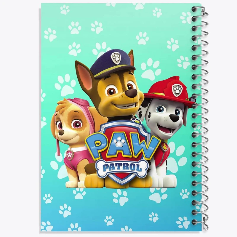 دفتر مشق 50 برگ خندالو مدل انیمیشن سگ های نگهبان کد 26938