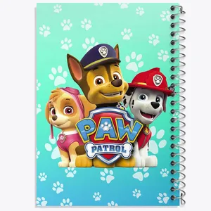 دفتر شطرنجی 50 برگ خندالو طرح انیمیشن سگ های نگهبان کد 26938