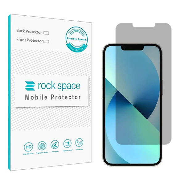 محافظ صفحه نمایش حریم شخصی راک اسپیس مدل HyPRV مناسب برای گوشی موبایل اپل iPhone 13 mini