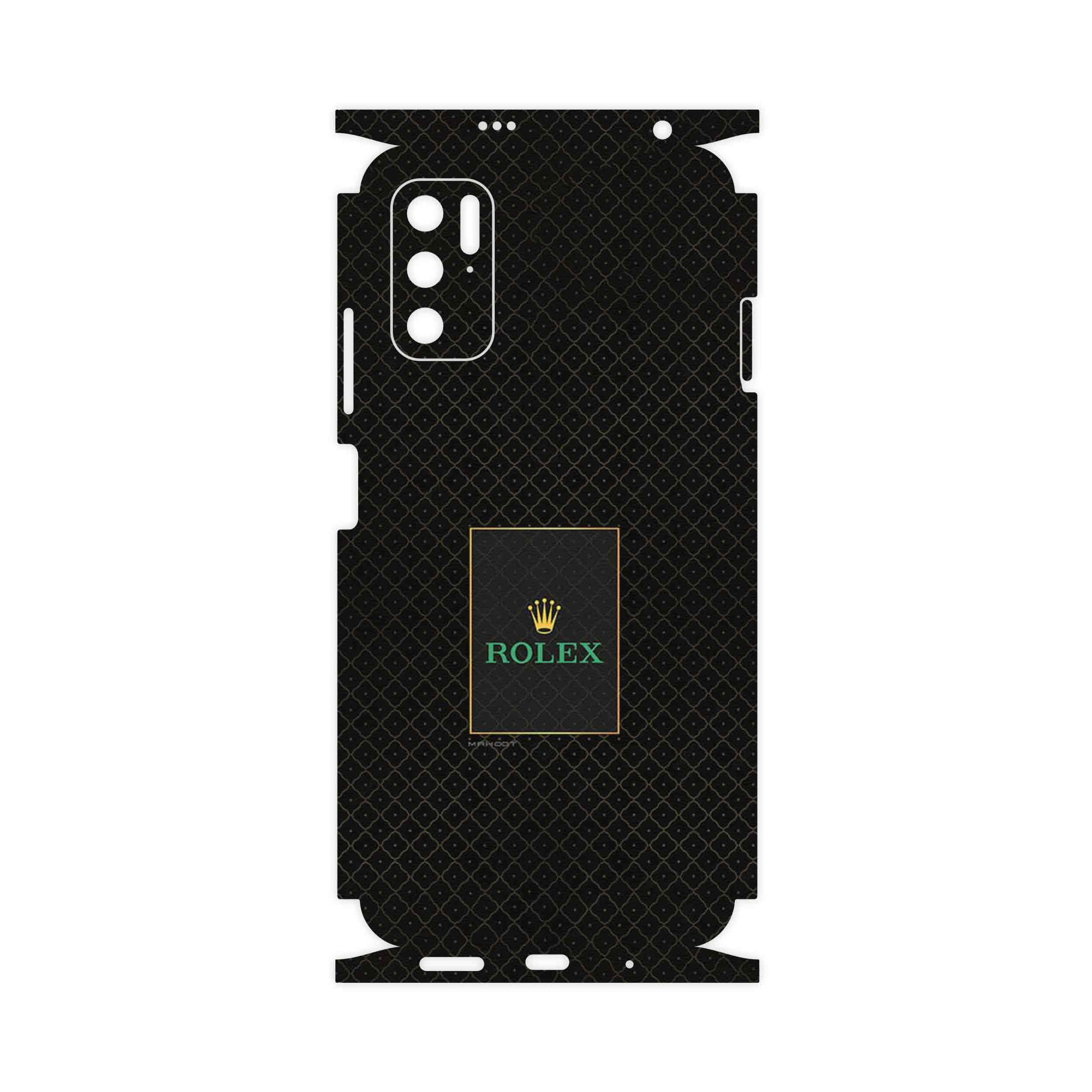 برچسب پوششی ماهوت مدل Rolex_Logo-FullSkin مناسب برای گوشی موبایل شیائومی Redmi Note 11SE