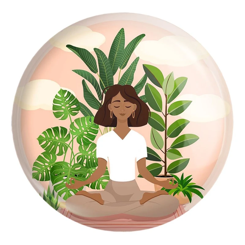 پیکسل خندالو طرح یوگا کد 29211 مدل بزرگ