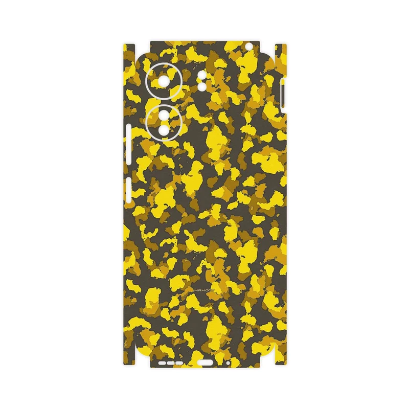 برچسب پوششی ماهوت مدل Yellow Infantry Army-FullSkin مناسب برای گوشی موبایل شیائومی Redmi 13C