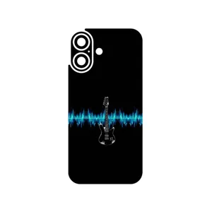 MAHOOT Electric Guitar Cover Sticker for Apple iPhone 16