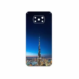MAHOOT Dubai-City Cover Sticker for Xiaomi Poco X3 Pro