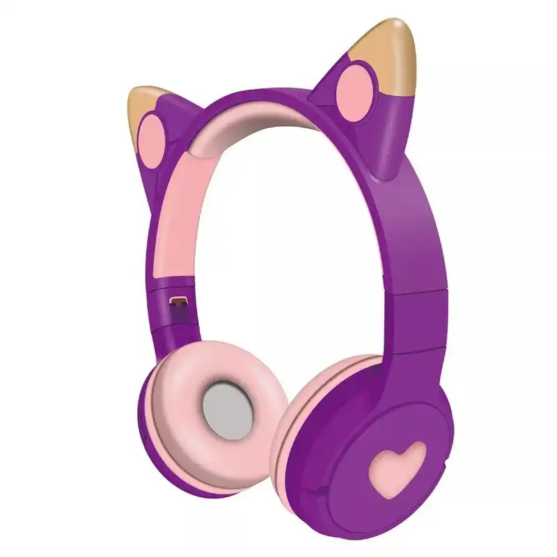 هدفون بلوتوثی طرح گربه ای مدل KT-59