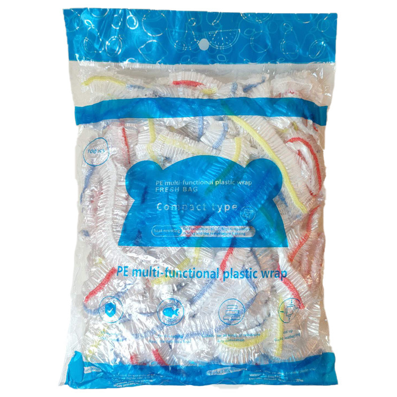 درپوش ظرف مدل رنگی مجموعه 100 عددی