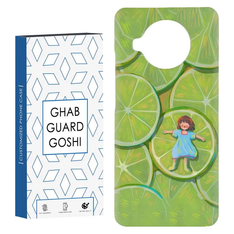 کاور قاب گارد گوشی طرح دختر لیمویی کد Dimo-258 مناسب برای گوشی موبایل شیائومی Mi 10t lite