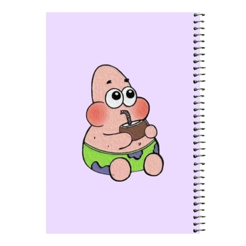 دفتر مشق 80 برگ اس جی مدل پاتریک شو   