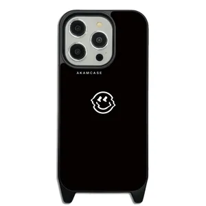 AKAM AMCWLA14PRO-HAPPY FACE8 Cover For Apple iPhone 14 Pro