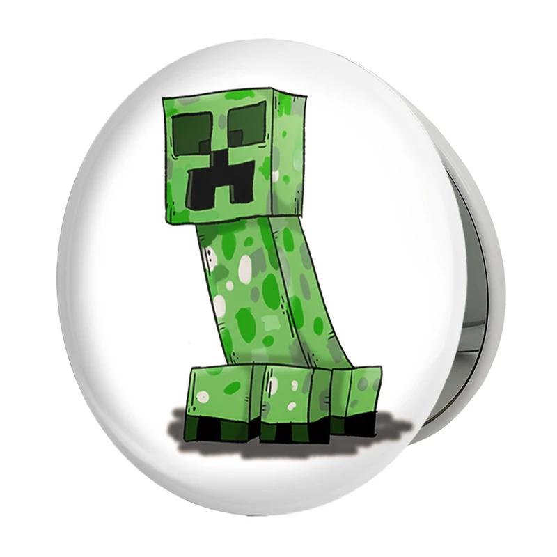 آینه جیبی خندالو طرح بازی ماینکرافت (Minecraft) مدل تاشو کد 36989