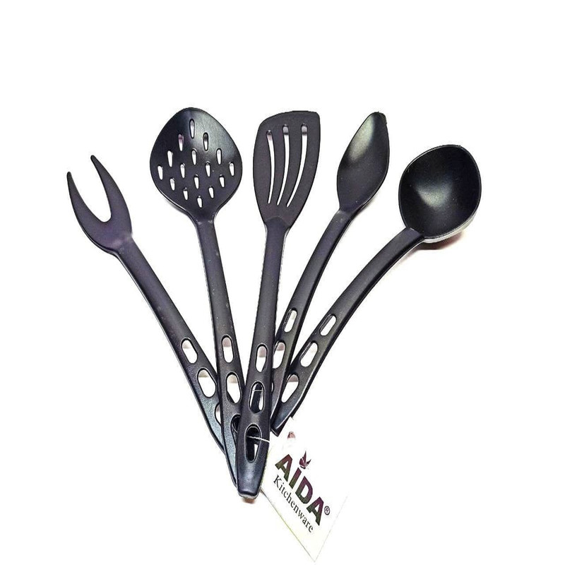 ست کفگیر ملاقه آیدا کد TP685 مجموعه 5 عددی