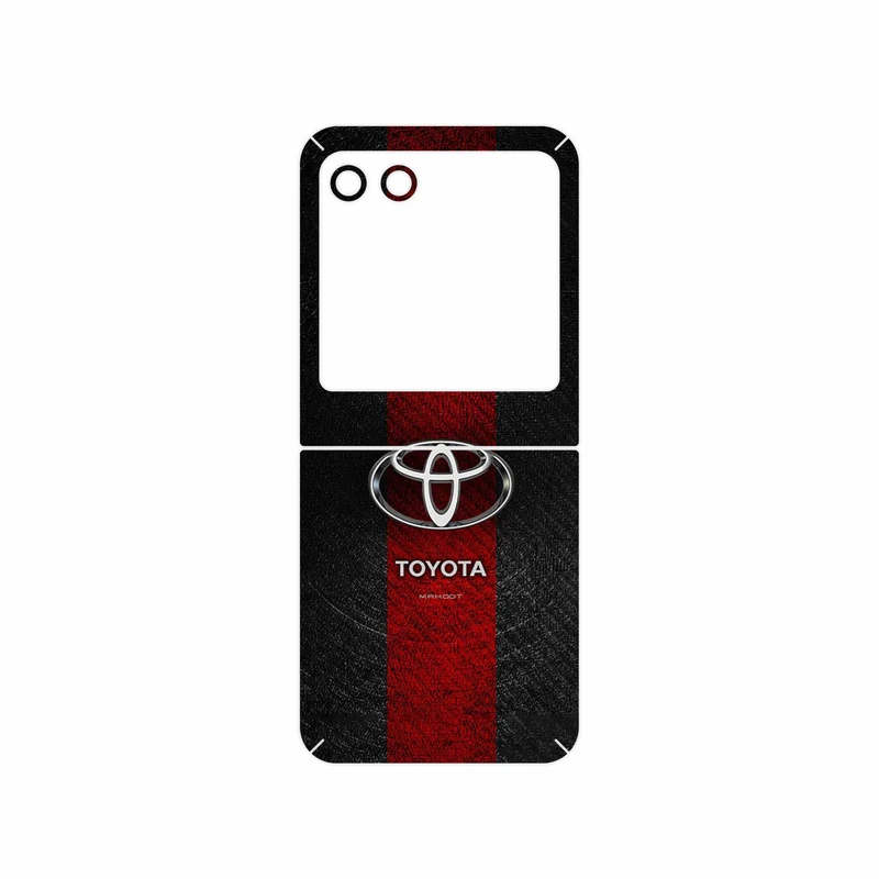 برچسب پوششی ماهوت مدل TOYOTA_Logo مناسب برای گوشی موبایل موتورولا Razr 40 Ultra