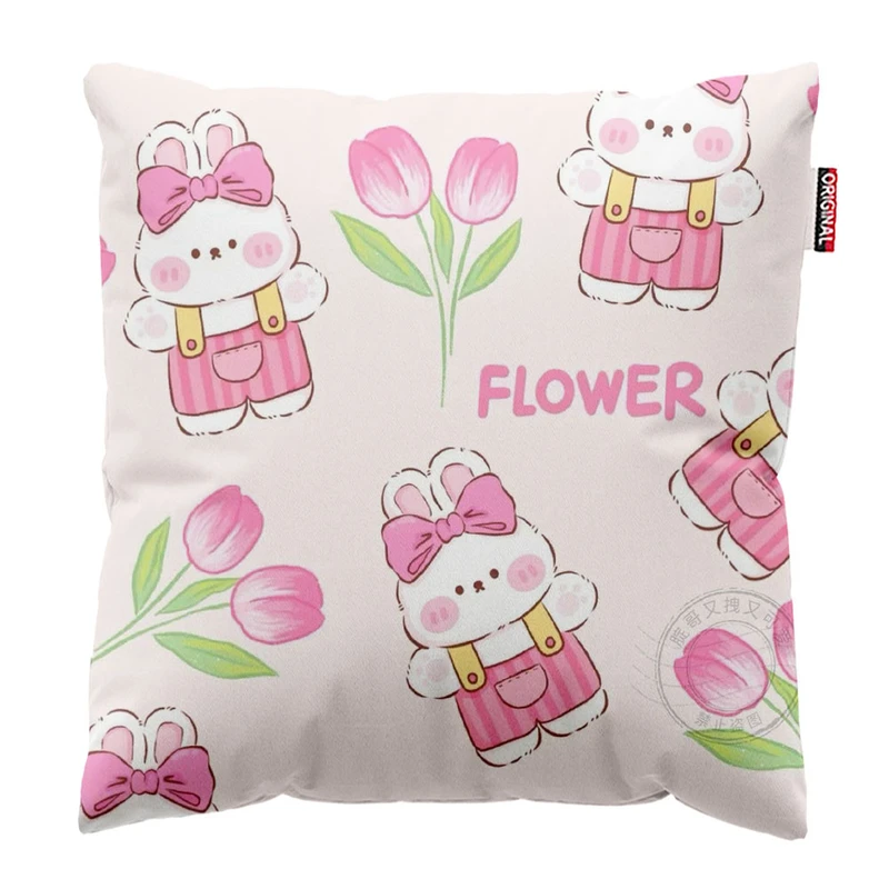 کوسن پاد آفرین طرح کارتونی بچگانه کد 4478 سایز 40*40 سانتی متر
