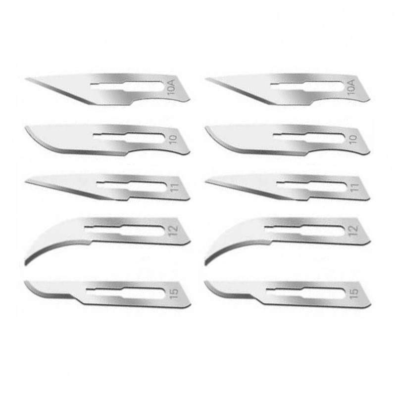 کاتر کد SKJMRJ002369 به همراه تیغ یدک بسته 11 عددی