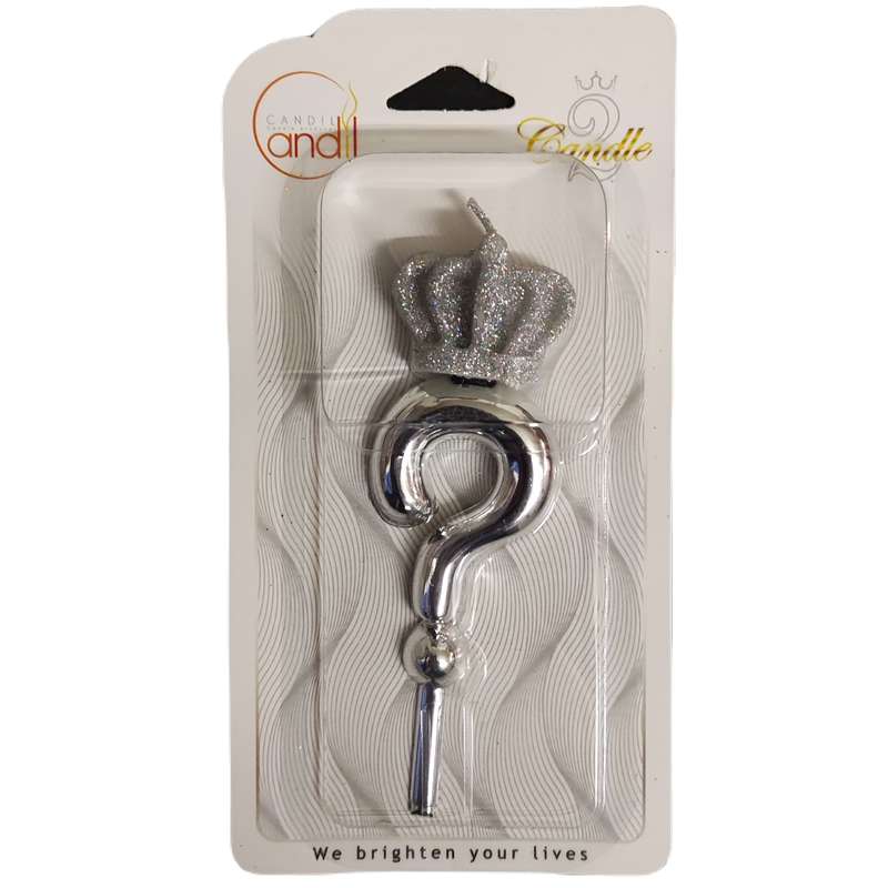 شمع تولد مدل علامت سوال