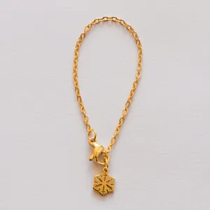 آویز ساعت زنانه مدل برف کد tdz107