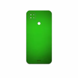 MAHOOT Metallic-Green Cover Sticker for Xiaomi Poco C3
