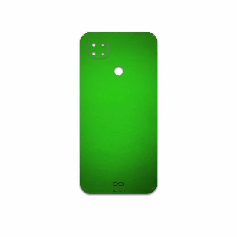 برچسب پوششی ماهوت مدل Metallic-Green مناسب برای گوشی موبایل شیائومی Poco C3