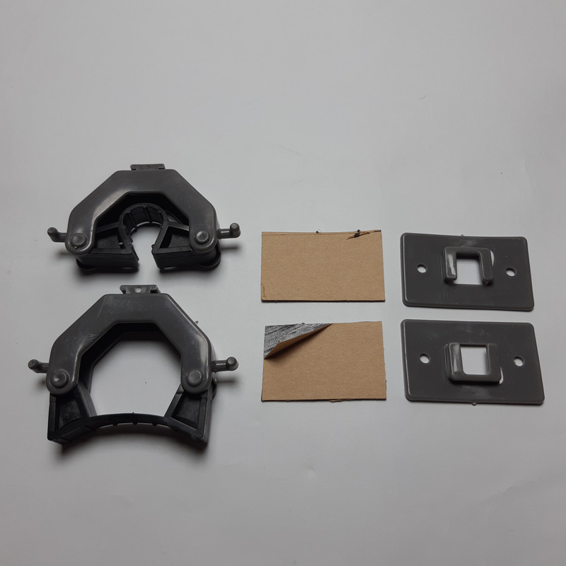 گیره نگهدارنده جارو و تی مدل JH65 بسته 2 عددی گیره نگهدارنده جارو و تی مدل JH65 بسته 2 عددی