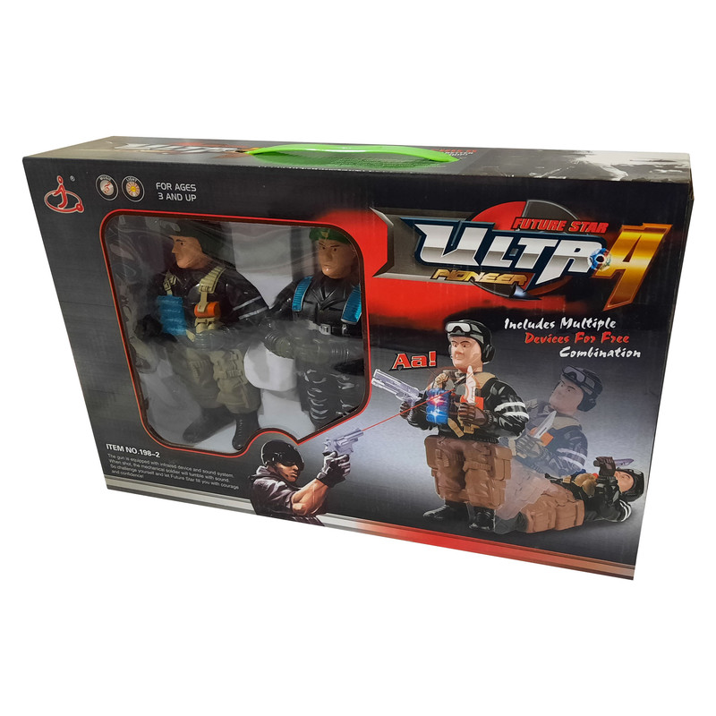 تفنگ بازی مدل ULTR 4 کد 6565 مجموعه 3 عددی