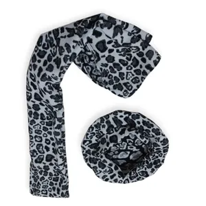 ست کلاه و شال گردن زنانه مدل فرانسوی