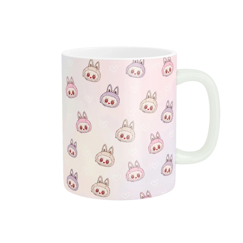 ماگ پاد آفرین طرح عروسک لبوبو کد 6017