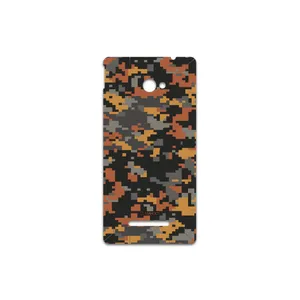 MAHOOT  Army-Autumn-pixel Cover Sticker for HTC 8X