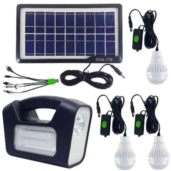 سیستم روشنایی خورشیدی جی دی لایت مدل GDLITE-3