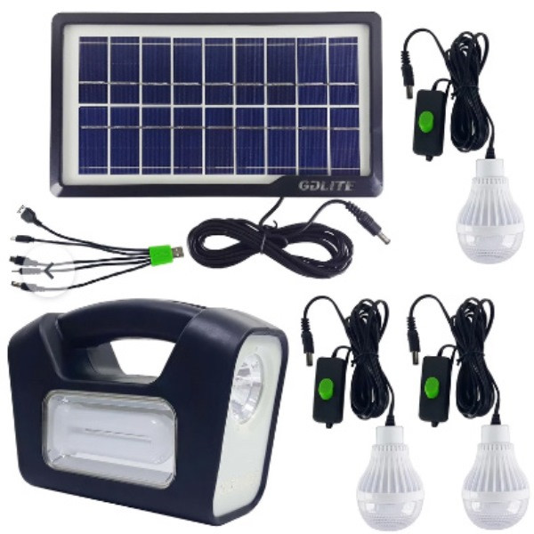 سیستم روشنایی خورشیدی جی دی لایت مدل GDLITE-3
