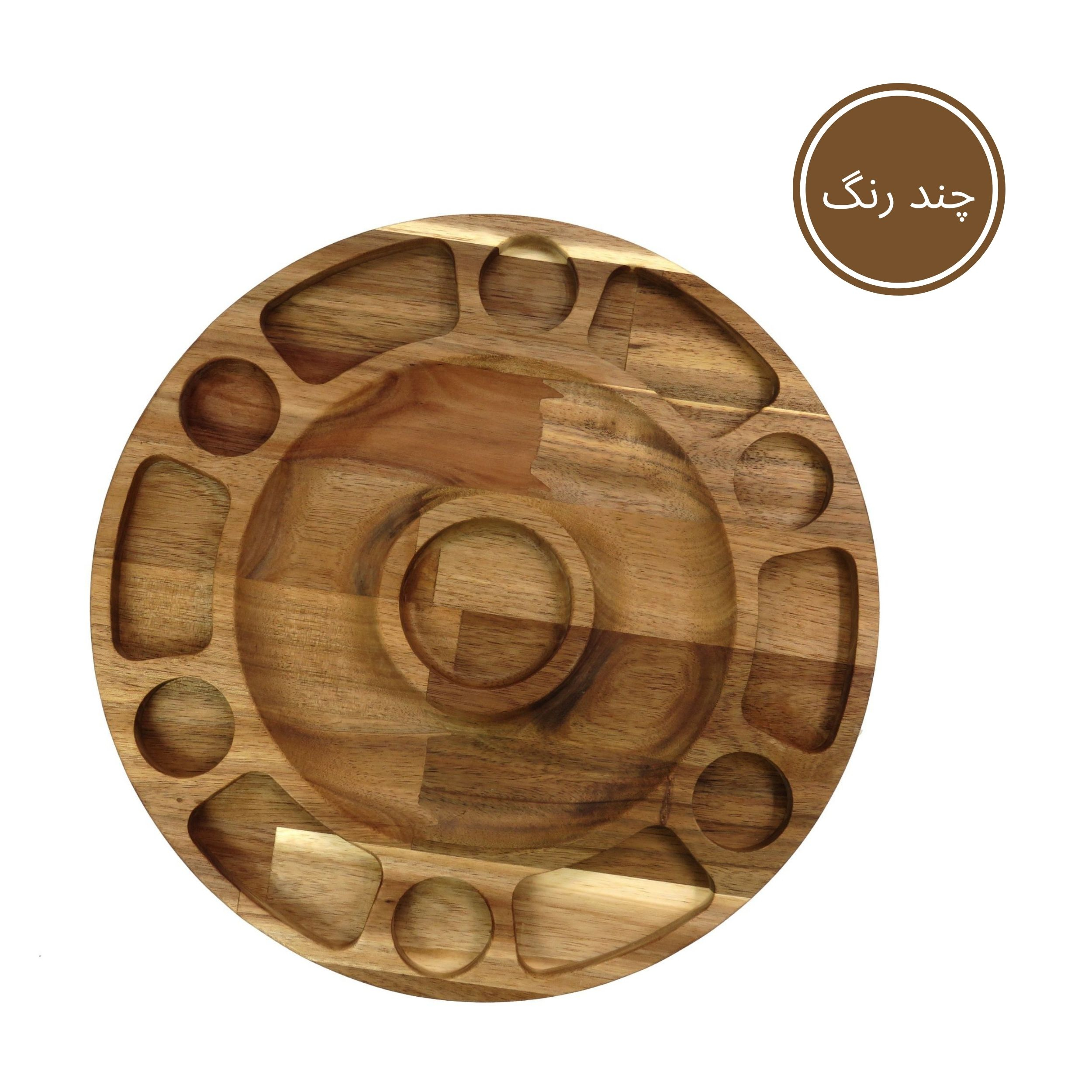 اردو خوری گردو مدل شات پلیت چوبی OD09
