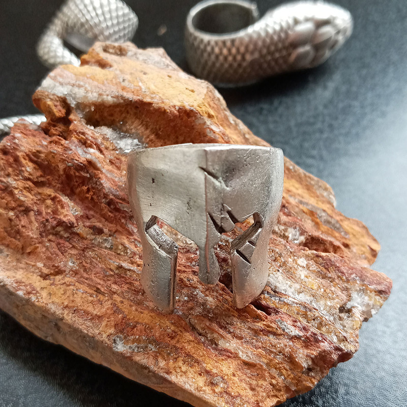 انگشتر مردانه مدل اسپارتاکوس کد GEL65 انگشتر مردانه مدل اسپارتاکوس کد GEL65