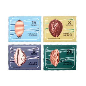 تمبر یادگاری مدل آبزیان کد DS3003  مجموعه 4 عددی