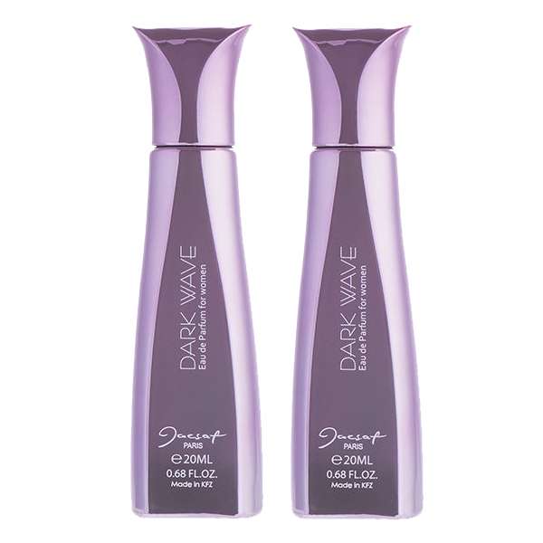 عطر جیبی زنانه ژک ساف مدل دارک ویو حجم 20 میلی لیتر بسته 2 عددی عطر جیبی زنانه ژک ساف مدل دارک ویو حجم 20 میلی لیتر بسته 2 عددی