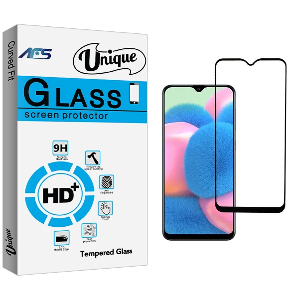 محافظ صفحه نمایش ای اف اس مدل Unique Glass مناسب برای گوشی موبایل سامسونگ Galaxy A30s