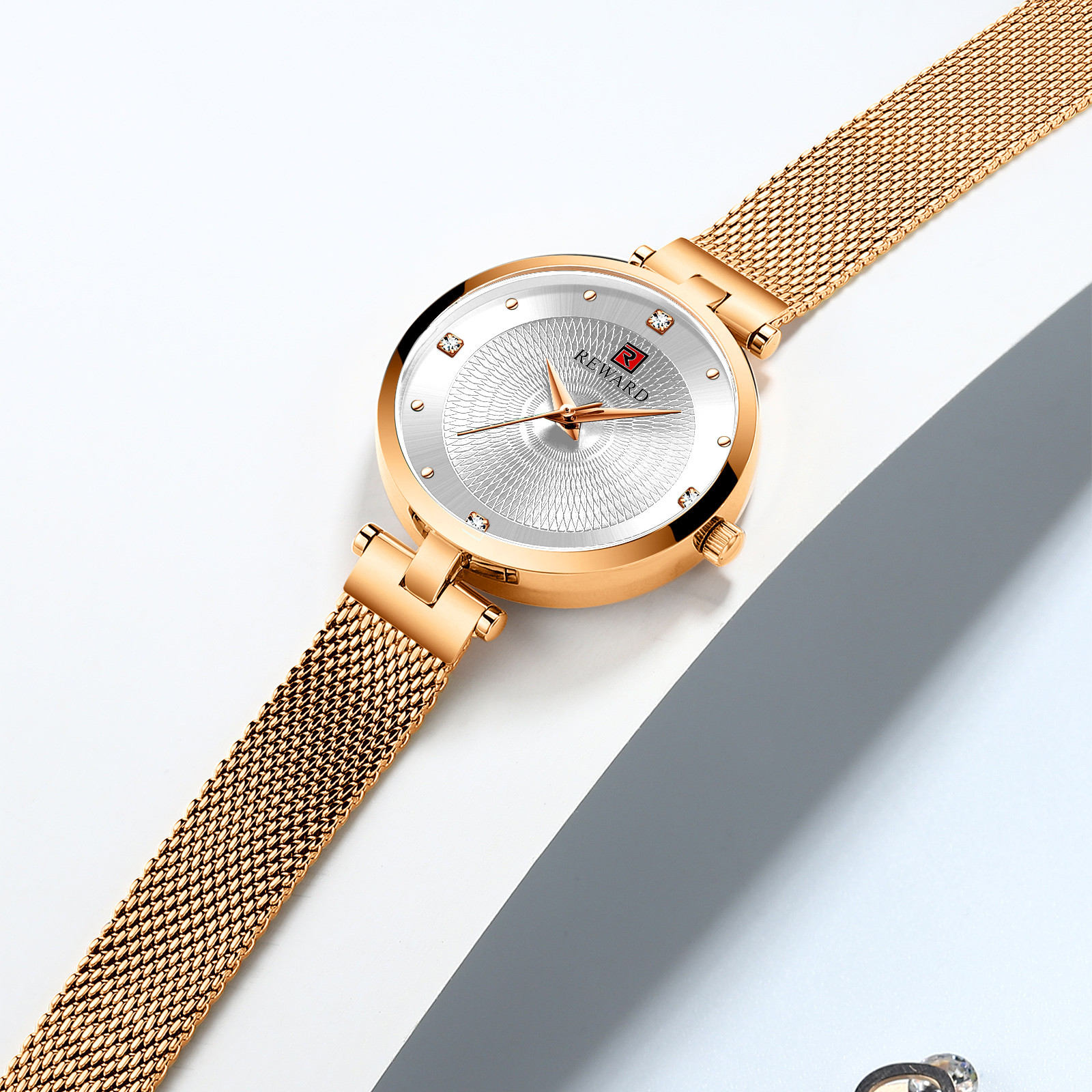 ساعت مچی عقربه ای دخترانه ریوارد مدل 22006L