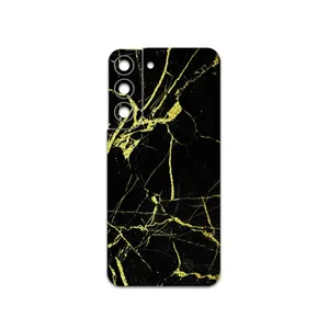 MAHOOT Graphite-Gold-Marble Cover Sticker for Samsung Galaxy S22 5G