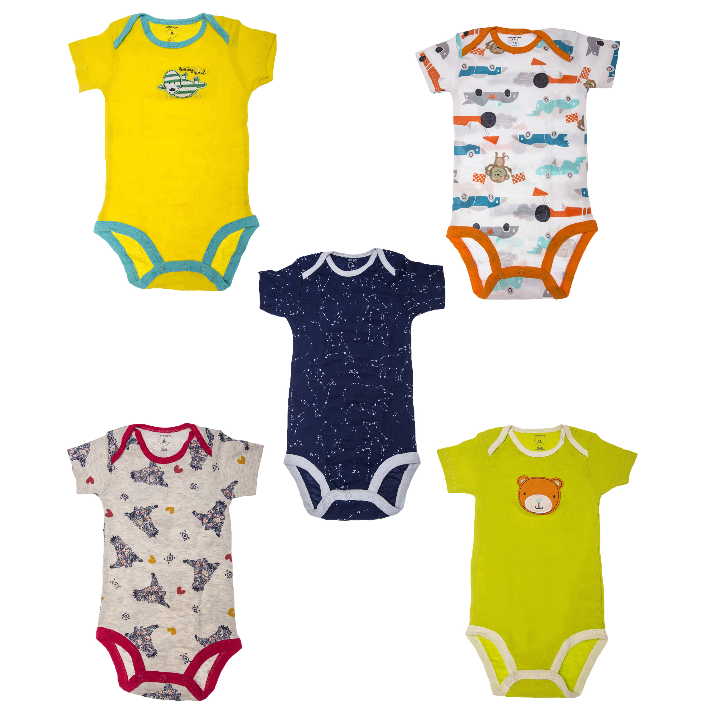 بادی نوزادی کارترز کد 79 مجموعه 5 عددی