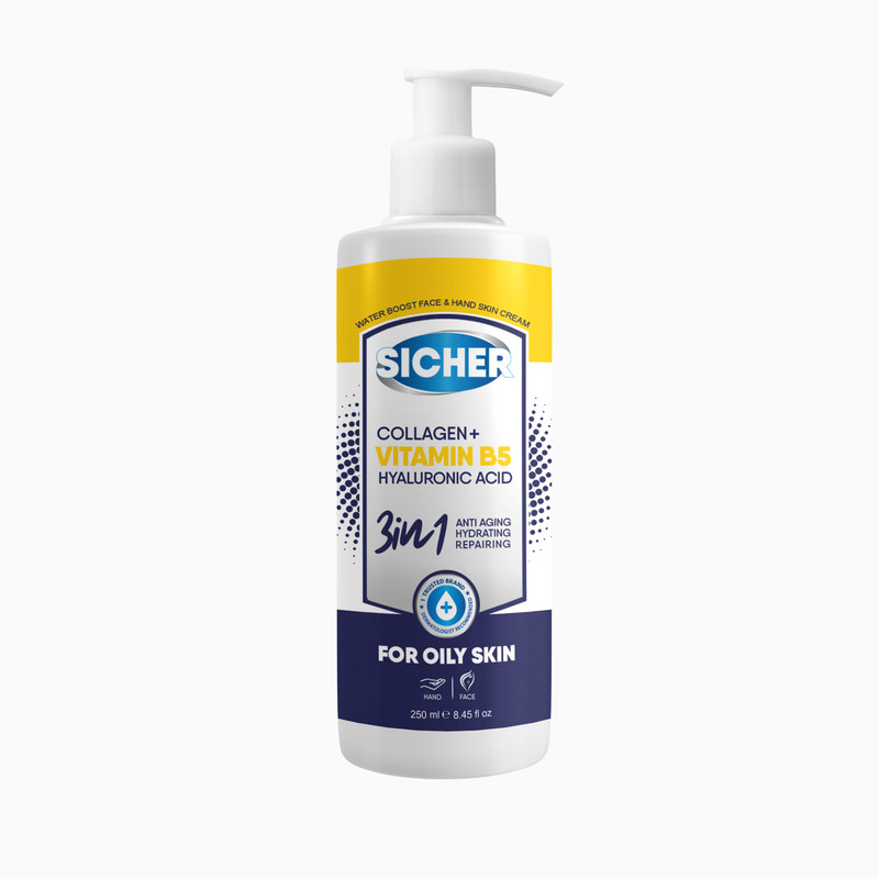 کرم آبرسان سیچر مدل  سری 3IN1 مدل VITAMIN B5 حجم 250 میلی لیتر