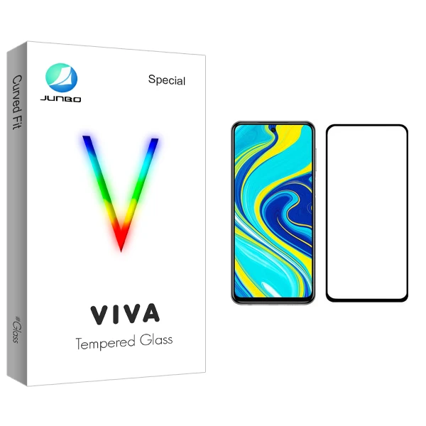 محافظ صفحه نمایش جانبو مدل Viva Glass مناسب برای گوشی موبایل شیائومی Redmi Note 9S