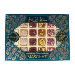 مسقطی کادویی ترکیبی حلوا مسقطی لاری ترنج - 430 گرم