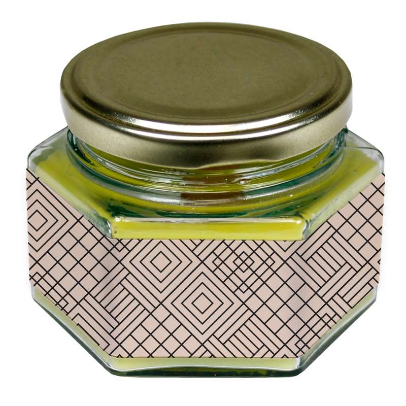 شمع لیوانی طرح مینیمال مدل C605