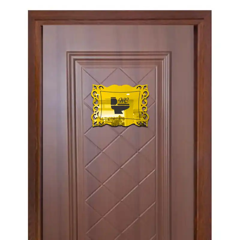 آینه دکوماتوس مدل نشانگر سرویس بهداشتی N100 بسته 2 عددی