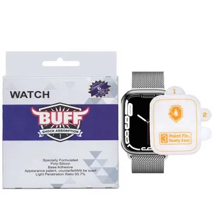 Buff Silicone-G glass screen protector for Apple Watch 45mm series 9 / 8 / 7