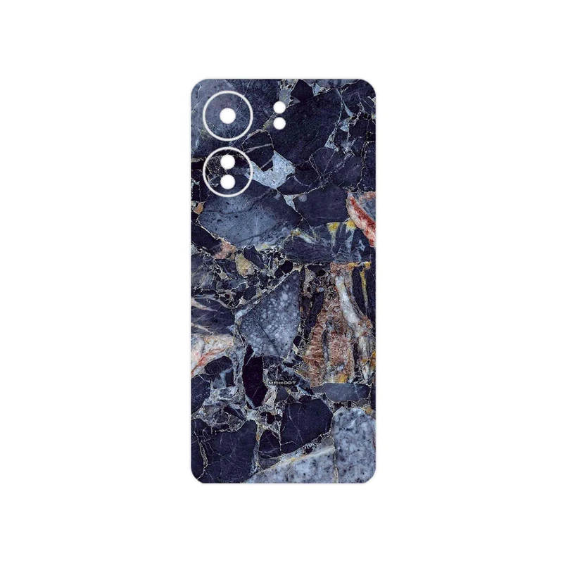برچسب پوششی ماهوت مدل Broken black marble مناسب برای گوشی موبایل شیائومی Redmi 13C