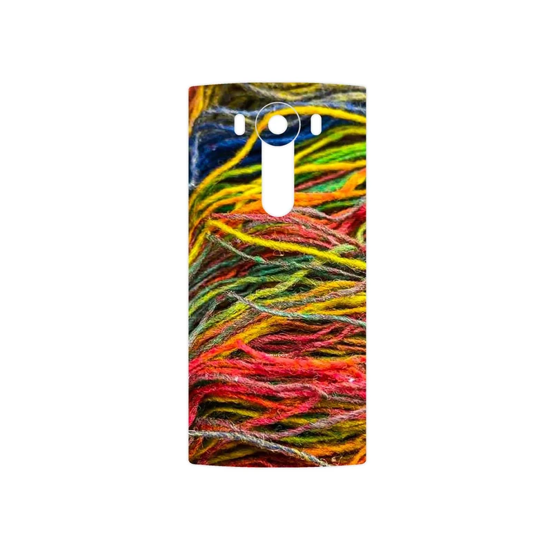 برچسب پوششی ماهوت مدل Fabric Texture 9 مناسب برای گوشی موبایل ال جی V10