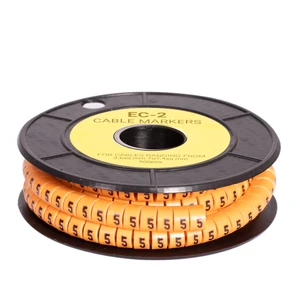 شماره سیم مدل EC-2-5 بسته 500 عددی