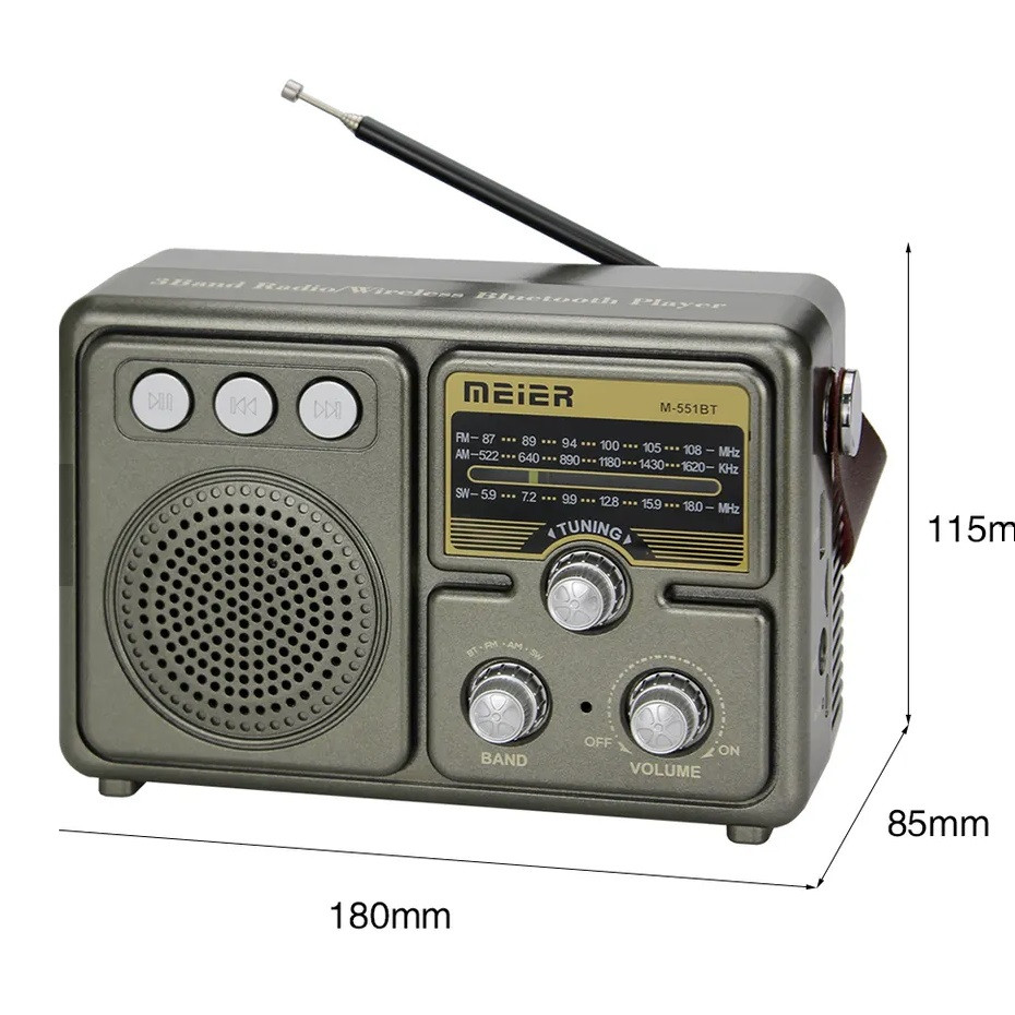 رادیو مییر مدل M-551BT
