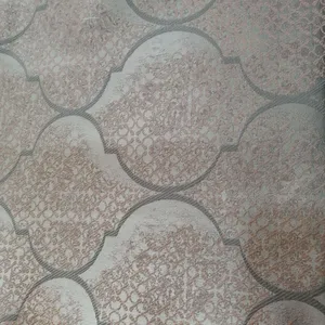 پارچه پرده مدل ساتن طرح دار کد p-124