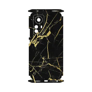 MAHOOT Graphite_Gold_Marble-FullSkin Cover Sticker for Xiaomi 12 Pro