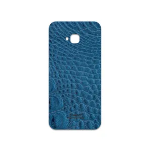 MAHOOT Blue-Crocodile-Leather Cover Sticker for Asus Zenfone 4 Selfie Pro